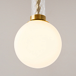 Подвесной светильник со стеклянными вставками Helios варинант исполнения - 5 | Loft Concept в Уфе