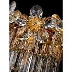 Бра с декоративными элементами в виде крупных хрустальных цветов Palace Gardens варинант исполнения - 3 | Loft Concept в Уфе