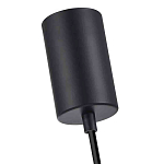 Подвесной светильник с рифленым стеклянным плафоном цилиндрической формы ARTICOLO варинант исполнения - 4 | Loft Concept в Уфе