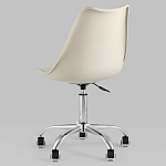 Офисный стул на металлическом основании EGGERY Beige варинант исполнения - 5 | Loft Concept в Уфе