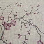 Кресло с изображением сакуры Aubrey Classical Armchair beige flax варинант исполнения - 4 | Loft Concept в Уфе