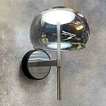 Бра с округлым прозрачным плафоном Blanton Light варинант исполнения - 4 | Loft Concept в Уфе