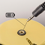 Настольная лампа фигурная цвета золото с гладким абажуром Высота 16 см Sophia варинант исполнения - 8 | Loft Concept в Уфе