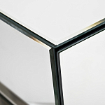 Тумбочка зеркальная с ящиком Mirror Chrome Cabinet варинант исполнения - 3 | Loft Concept в Уфе