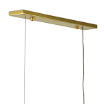 Люстра прямоугольная с белыми цилиндрическими абажурами White Ribbon варинант исполнения - 3 | Loft Concept в Уфе