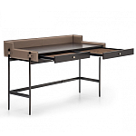 Письменный стол прямоугольный с 2-мя выдвижными ящиками Bristol варинант исполнения - 1 | Loft Concept в Уфе