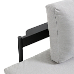 Диван-шезлонг черный Annet варинант исполнения - 3 | Loft Concept в Уфе