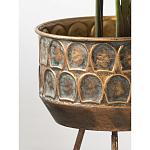 Железное кашпо Boston варинант исполнения - 8 | Loft Concept в Уфе