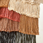 Текстильное Панно с бахромой варинант исполнения - 1 | Loft Concept в Уфе