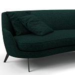 Мебельная ткань Шенилл темно-зеленый цвет 138 см T4-36 варинант исполнения - 5 | Loft Concept в Уфе