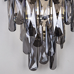Бра с хрустальными подвесками Blake Metal Crystal Wall Lamp варинант исполнения - 2 | Loft Concept в Уфе