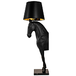 Horse Statue Floor Lamp Большой светильник Черная Лошадь варинант исполнения - 7 | Loft Concept в Уфе