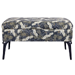 Банкетка с принтом из журавлей Crane варинант исполнения - 1 | Loft Concept в Уфе