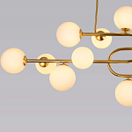 Люстра подвесная с белыми лампами в форме шара Flute варинант исполнения - 3 | Loft Concept в Уфе