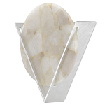 Бра светодиодное с диском из кварца Vendetta варинант исполнения - 2 | Loft Concept в Уфе