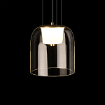 Подвесной светильник с цилиндрическим прозрачным стеклянным плафоном Grada Light варинант исполнения - 5 | Loft Concept в Уфе