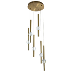 Каскадная люстра Celestin Spheres Brass Chandelier варинант исполнения - 1 | Loft Concept в Уфе
