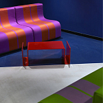 Дизайнерский кофейный стол Poltronova T01 Red Coffee Table варинант исполнения - 3 | Loft Concept в Уфе