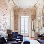 Обои ручная роспись Earlham Almost Mauve варинант исполнения - 2 | Loft Concept в Уфе