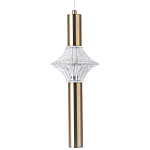 Подвесной светильник Toussaint Metal Tube Brass Hanging Lamp варинант исполнения - 1 | Loft Concept в Уфе