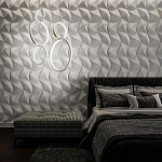 Гипсовая 3D Панель M-14 варинант исполнения - 1 | Loft Concept в Уфе