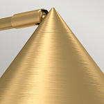 Бра с широким конусным плафоном с золотистой внутренней стороной Alora Mood варинант исполнения - 7 | Loft Concept в Уфе