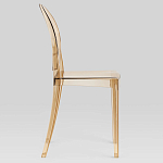 Прозрачный стул с янтарным оттенком LOUIS GHOST CHAIR варинант исполнения - 2 | Loft Concept в Уфе