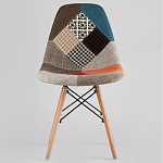 Стул с обивкой в технике пэчворк DSW варинант исполнения - 2 | Loft Concept в Уфе