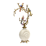 Подсвечник с декором из птиц на ветвях Birds of Paradise варинант исполнения - 3 | Loft Concept в Уфе