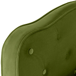 Кровать с мягким изголовьем Luna Palmer Bed варинант исполнения - 7 | Loft Concept в Уфе