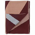 Плед из хлопка с геометрическим рисунком Elan Stripe Addison варинант исполнения - 1 | Loft Concept в Уфе