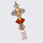 Подвесной светильник с плафонами разной формы Geometry Glass варинант исполнения - 2 | Loft Concept в Уфе