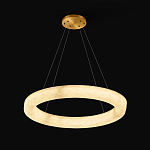 Люстра в виде кольца из натурального камня Minerals of Light варинант исполнения - 2 | Loft Concept в Уфе