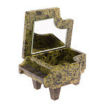 Шкатулка в виде рояля из натурального камня змеевик Stone Casket варинант исполнения - 2 | Loft Concept в Уфе