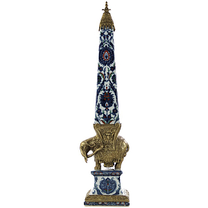 Статуэтка Painted Obelisk Elephant