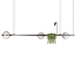 Подвесной линейный светильник Barbell варинант исполнения - 1 | Loft Concept в Уфе