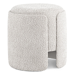 Дизайнерский Пуф Букле Poof Alice Light Gray Boucle  варинант исполнения - 1 | Loft Concept в Уфе