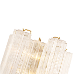 Бра с вертикальными стеклянными подвесками Hexagon Tube Light варинант исполнения - 4 | Loft Concept в Уфе