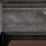 Консоль прямоугольная серая с 4-мя выдвижными ящиками Grany варинант исполнения - 4 | Loft Concept в Уфе