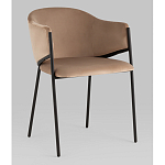 Стул Brace велюр капучино варинант исполнения - 1 | Loft Concept в Уфе