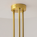 Люстра со стеклянными вставками Helios варинант исполнения - 5 | Loft Concept в Уфе