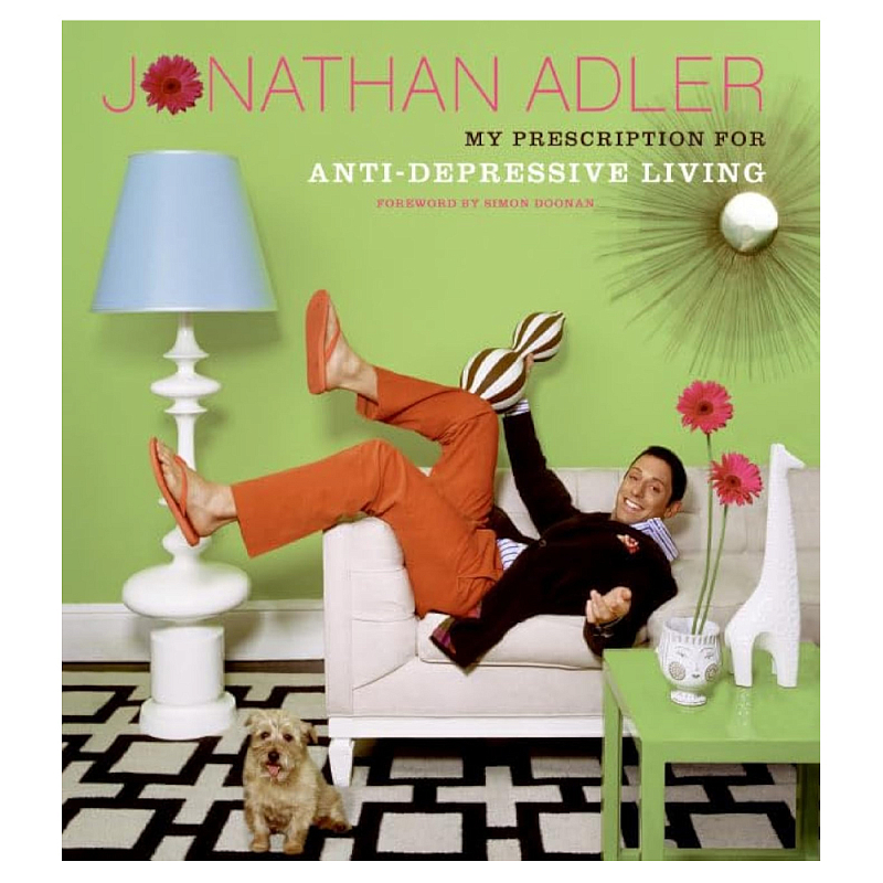 Коллекционный Арт-альбом  My Prescription for Anti-Depressive Living by Jonathan Adler 2005 Букинистика  в Уфе | Loft Concept 