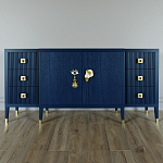 Большой Комод-буфет Elsa Dreams Blue с ящиками варинант исполнения - 5 | Loft Concept в Уфе