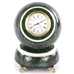 Часы настольные в виде шара из натурального камня Ball Stone Clock варинант исполнения - 6 | Loft Concept в Уфе