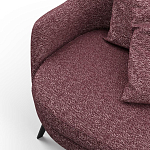 Мебельная ткань Шенилл фиолетовый цвет 138 см T4-25 варинант исполнения - 3 | Loft Concept в Уфе