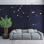 Гладкий карниз KT-59 варинант исполнения - 3 | Loft Concept в Уфе