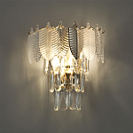 Бра Feather c Рельефным Стеклом варинант исполнения - 3 | Loft Concept в Уфе