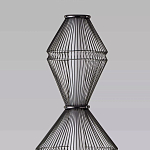 Торшер светодиодный с плетеным металлическим каркасом Metal Interweaving варинант исполнения - 3 | Loft Concept в Уфе