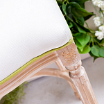 Барный стул золотистый из натурального бука с изображением птицы и цветов Blooming Birds варинант исполнения - 3 | Loft Concept в Уфе