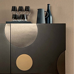 Дизайнерский комод с декором в виде круглых элементов на фасаде Matisse варинант исполнения - 3 | Loft Concept в Уфе